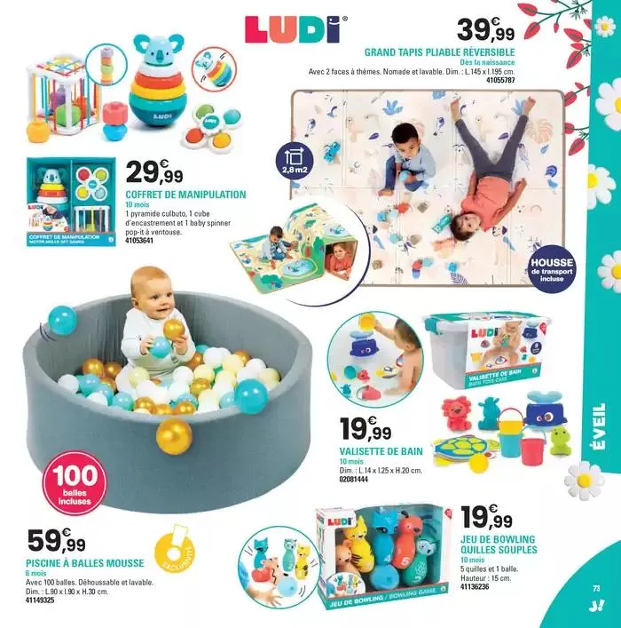 PRINTEMPS 2025 du 2 avril au 28 juin 2025 - Catalogue page 73