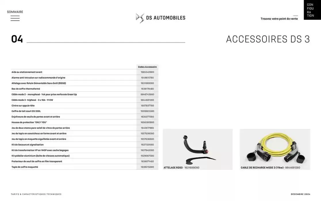 DS 3 du 12 décembre au 12 décembre 2025 - Catalogue page 41