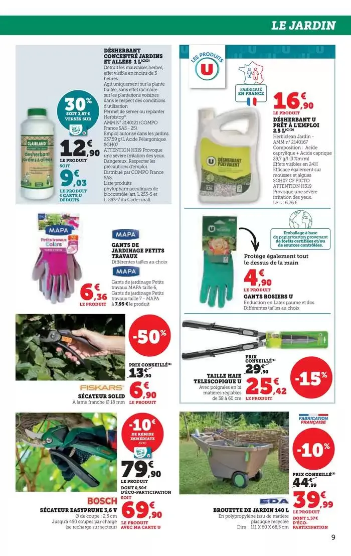 Spécial Jardin du 15 avril au 27 avril 2025 - Catalogue page 9