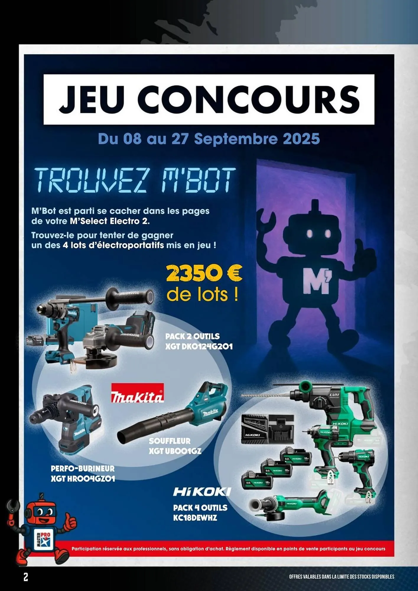 Catalogue Master Pro du 10 septembre au 31 décembre 2025 - Catalogue page 2