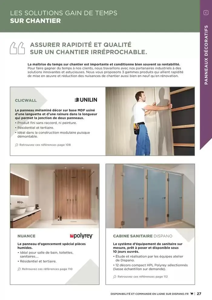 Catalogue 2025 Agenceurs du 25 avril au 31 décembre 2025 - Catalogue page 27