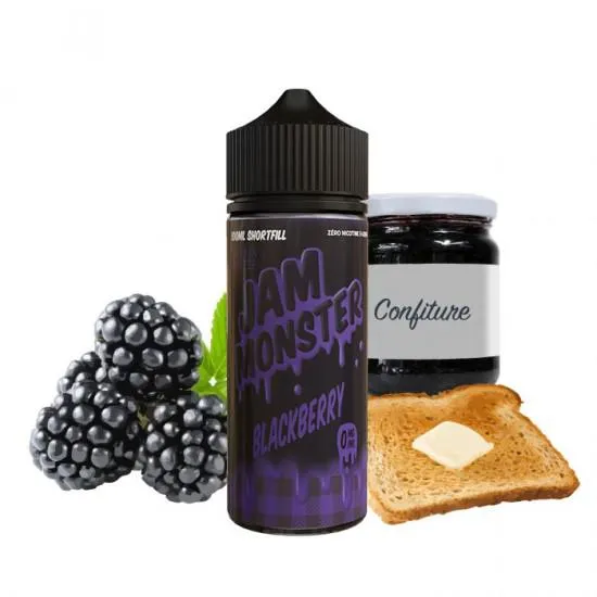 BLACKBERRY JAM 0MG 100ML JAM MONSTER