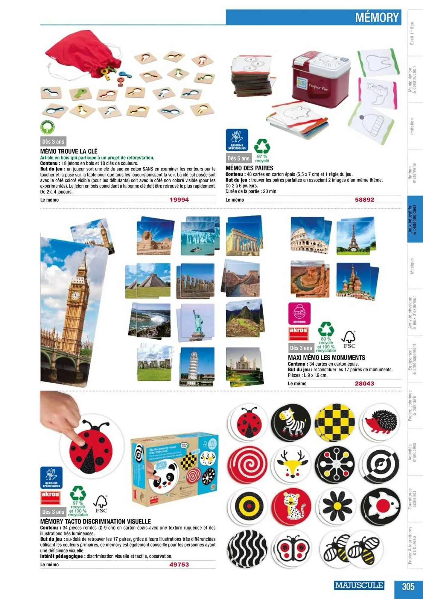 Catalogue Majuscule du 5 mars au 31 décembre 2025 - Catalogue page 329