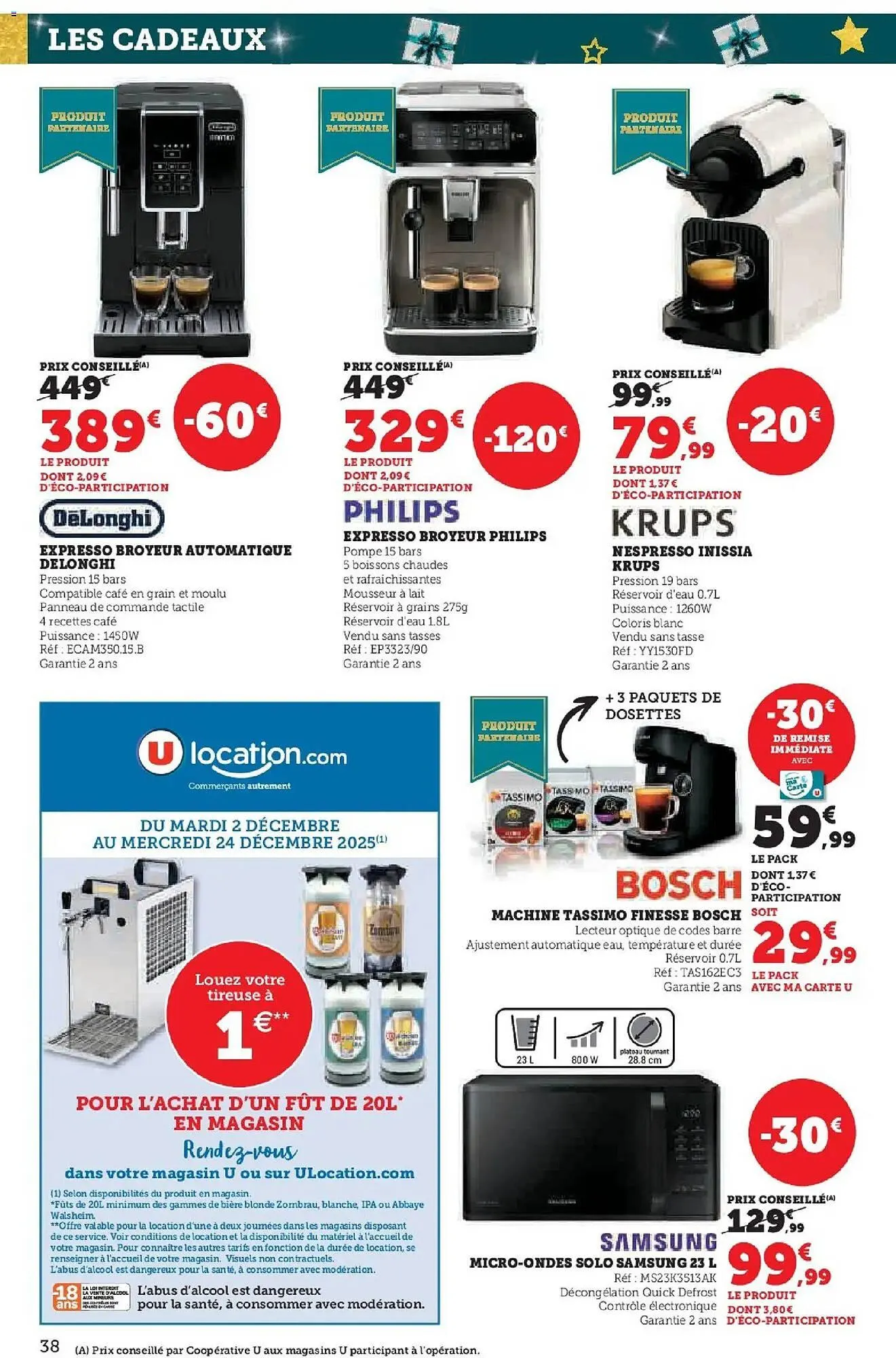 Catalogue Hyper U du 2 décembre au 24 décembre 2025 - Catalogue page 38