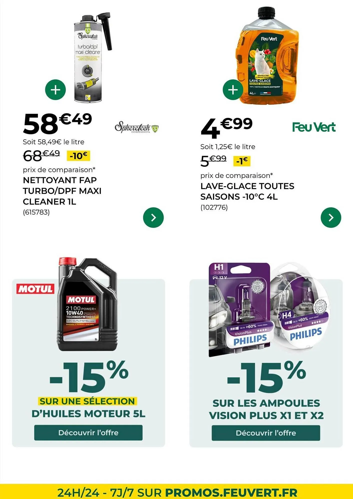 Catalogue Feu Vert du 24 septembre au 21 octobre 2025 - Catalogue page 5