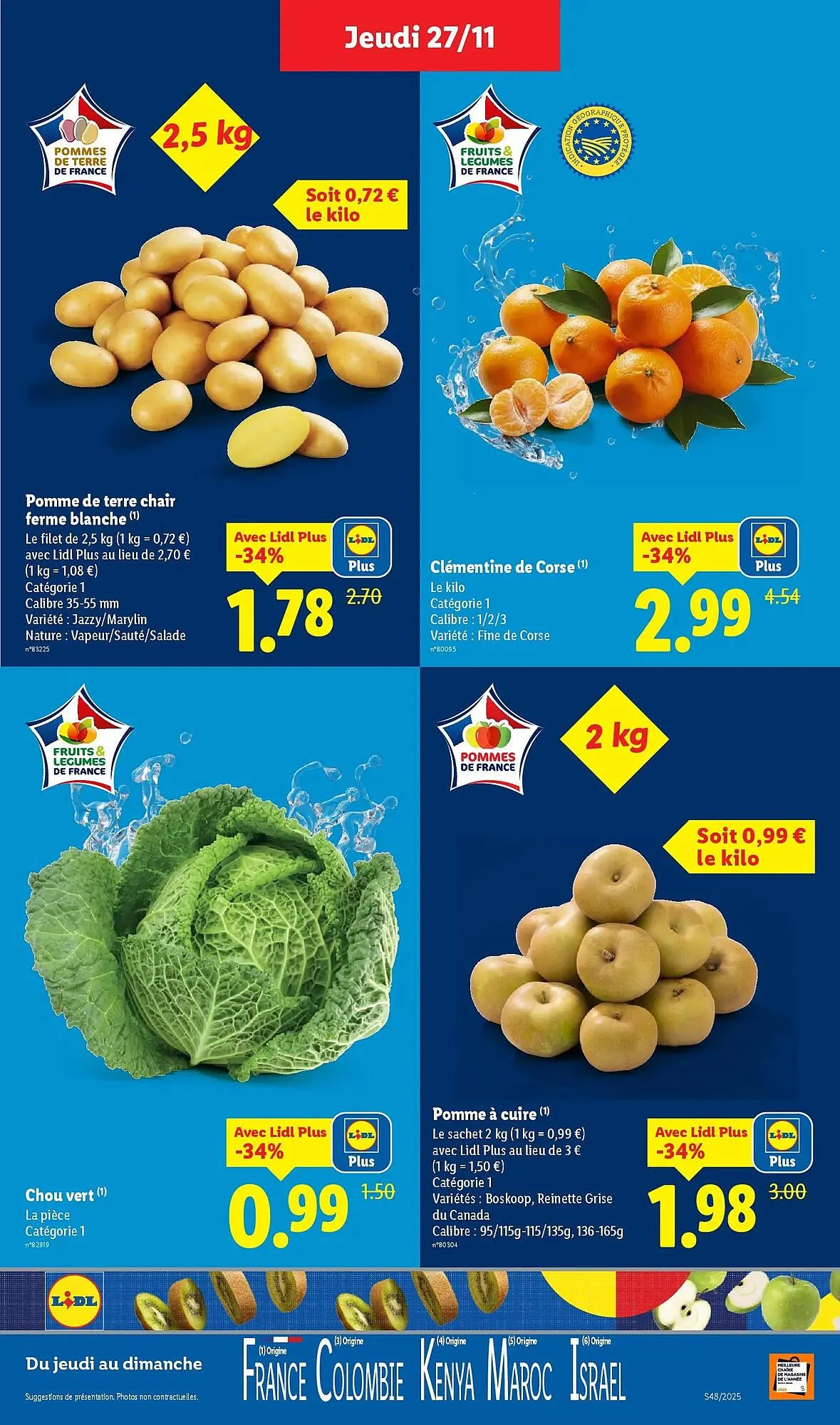 Catalogue Lidl du 26 novembre au 30 novembre 2025 - Catalogue page 3