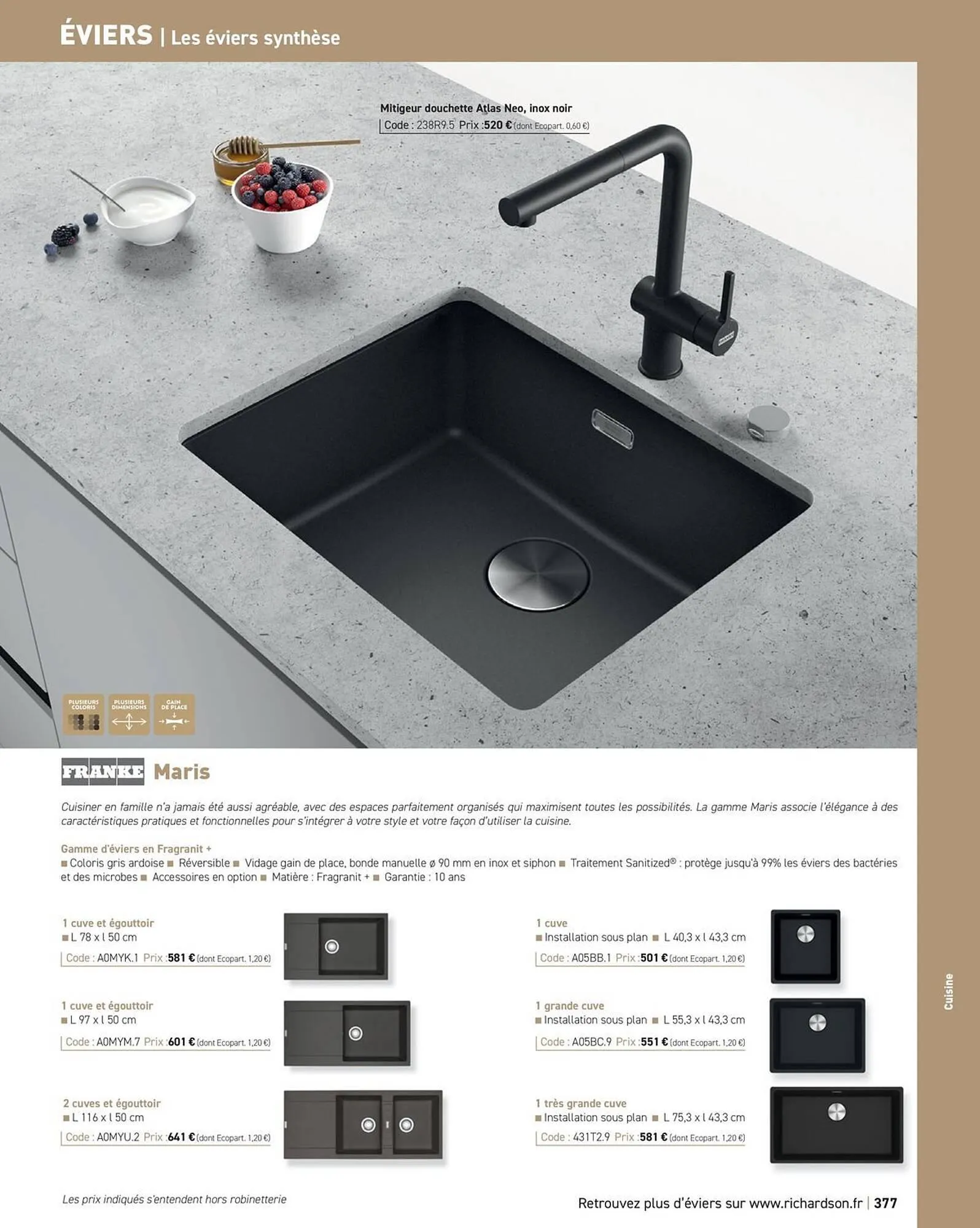 Catalogue Richardson du 11 avril au 31 décembre 2025 - Catalogue page 379