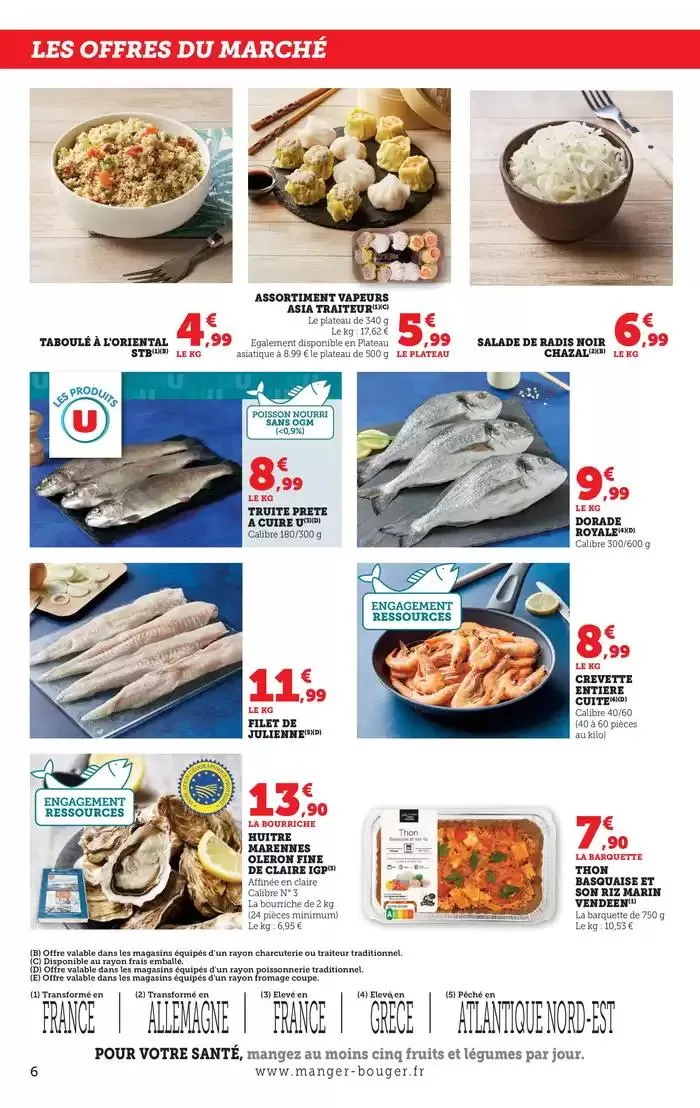 Les prix bas ! du 31 mars au 6 avril 2025 - Catalogue page 6