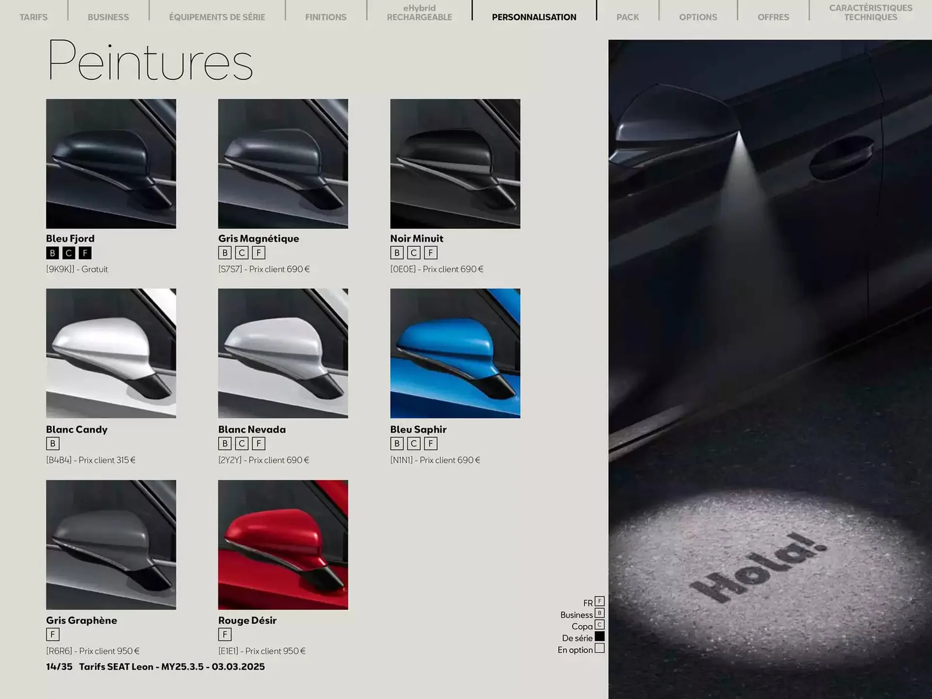 Catalogue SEAT du 5 mars au 5 mars 2026 - Catalogue page 14