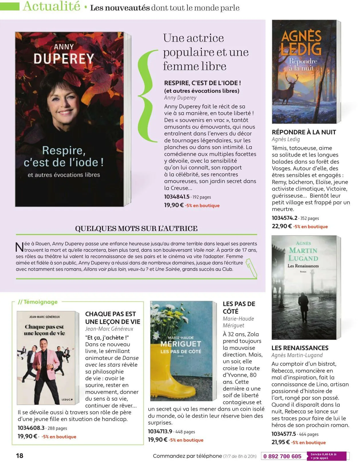 France Loisirs du 1 mai au 30 juin 2025 - Catalogue page 18