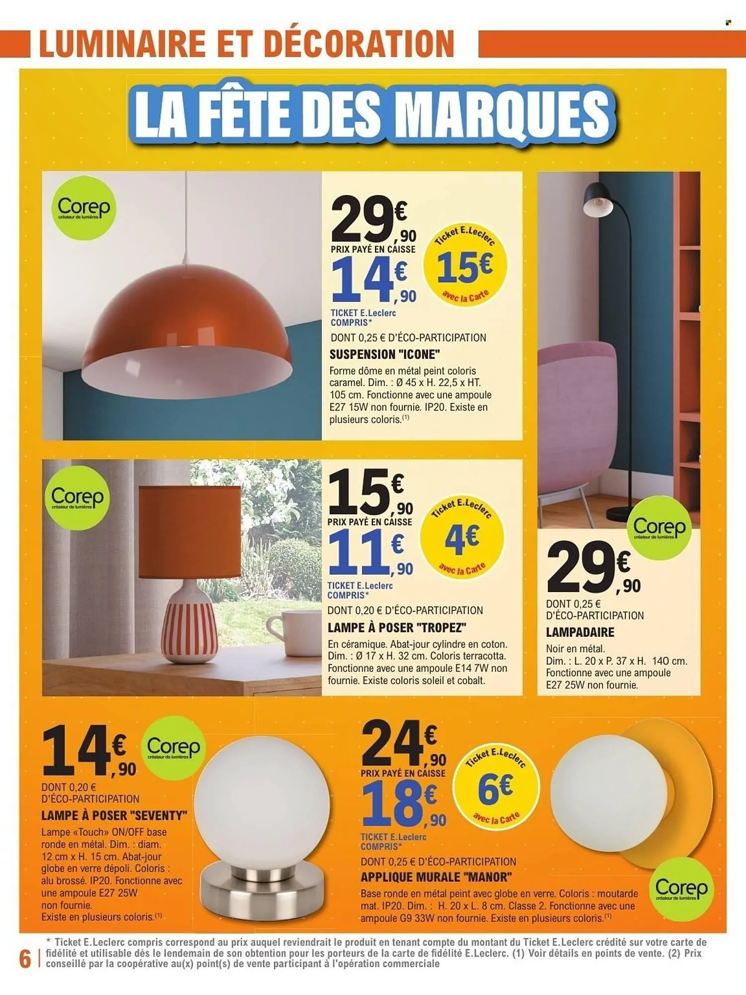 Catalogue E.Leclerc Brico du 21 octobre au 8 novembre 2025 - Catalogue page 6