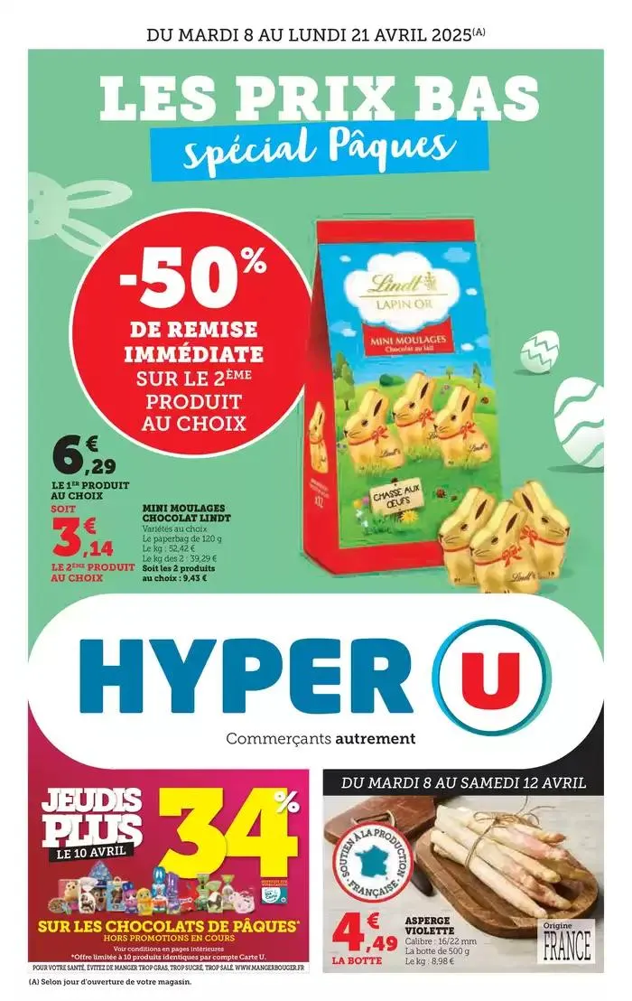 Spécial Pâques du 8 avril au 21 avril 2025 - Catalogue page 1