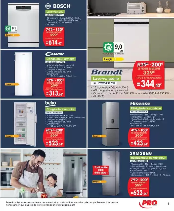 PRO&Cie - TOUJOURS LÀ POUR LES JOURS PRO&PRIX ! du 9 janvier au 25 janvier 2025 - Catalogue page 3