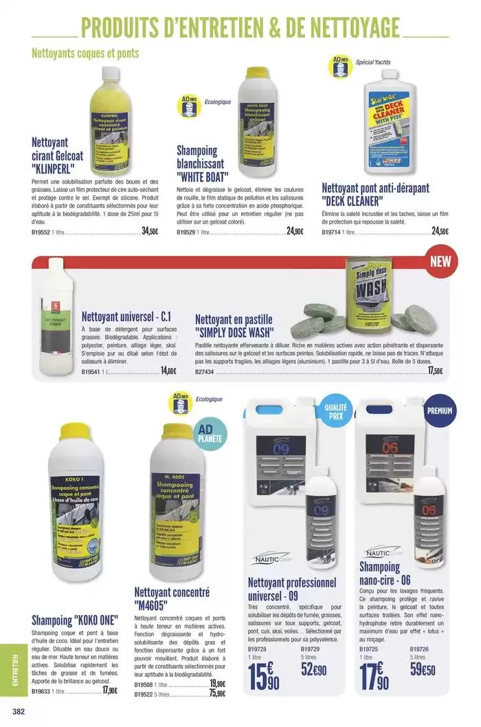 Catalogue Accastillage Diffusion 2025 du 1 janvier au 31 décembre 2025 - Catalogue page 384