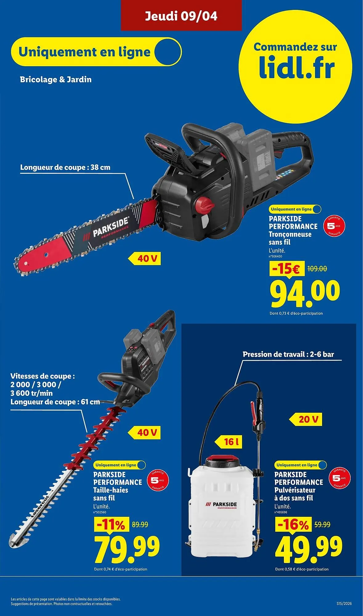 Catalogue Lidl du 9 avril au 15 avril 2026 - Catalogue page 45