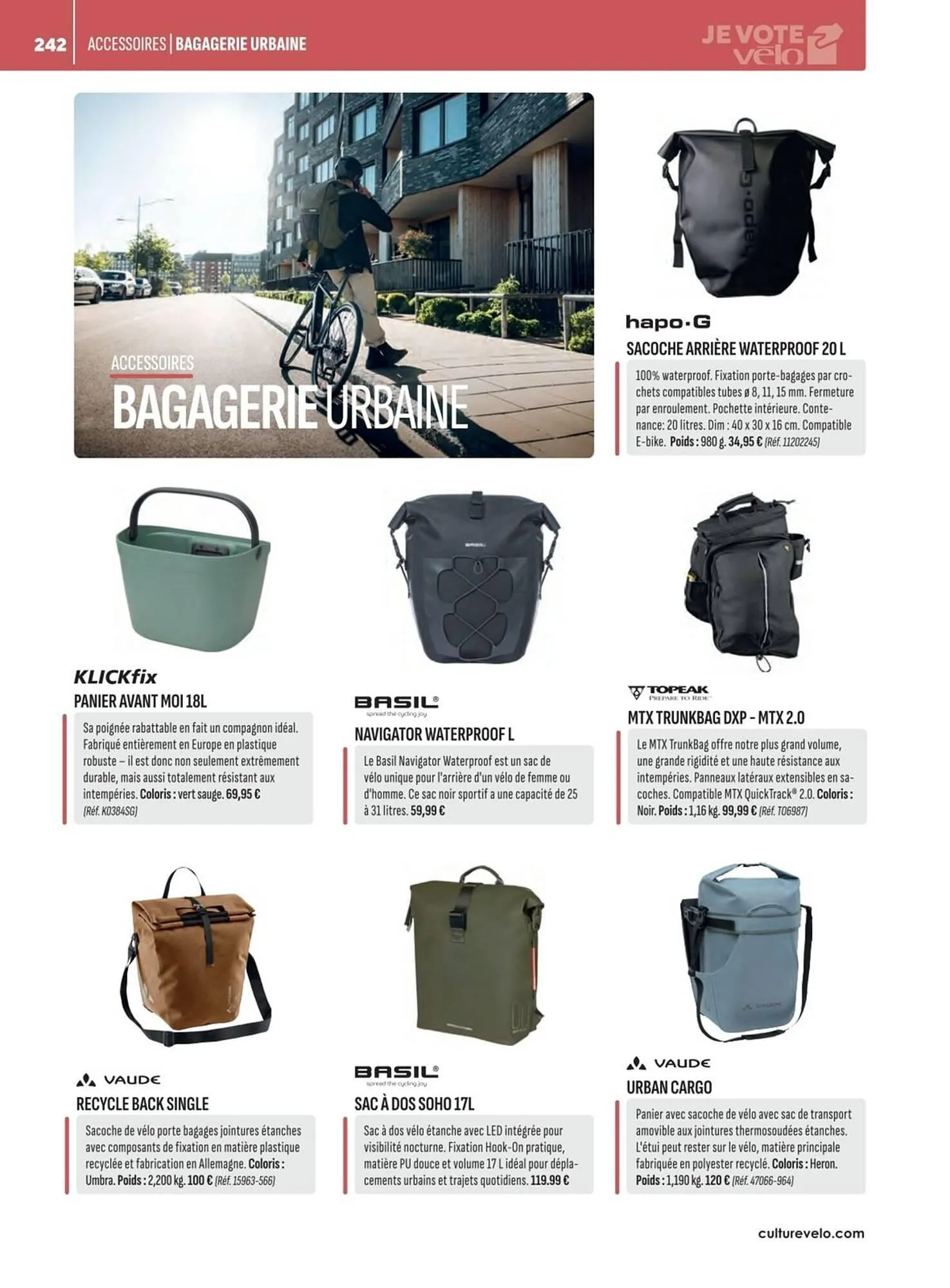 Catalogue Culture Vélo du 19 décembre au 31 décembre 2026 - Catalogue page 242