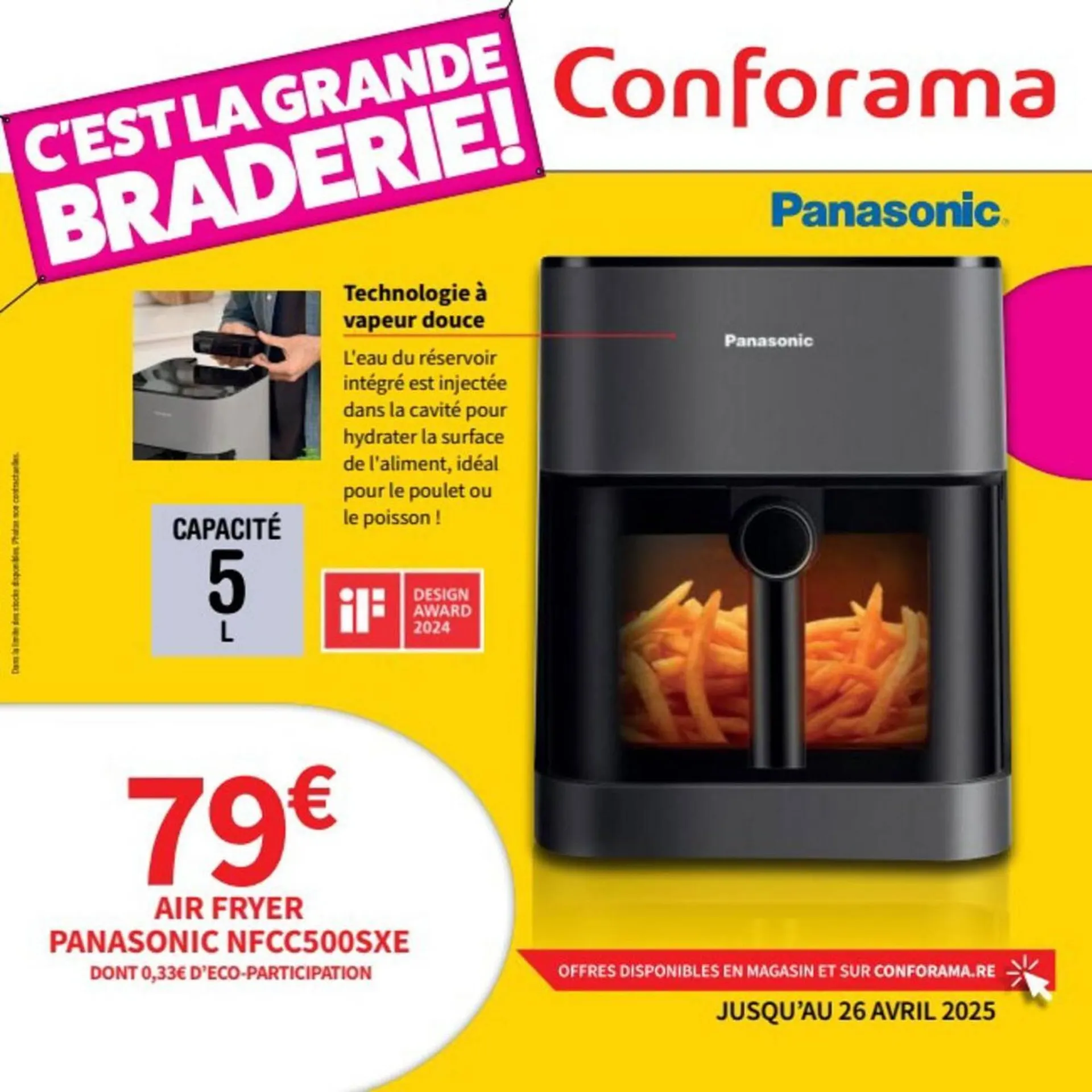 Catalogue Conforama du 18 avril au 26 avril 2025 - Catalogue page 4