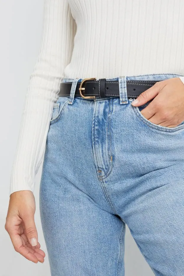 Belt - faux leather