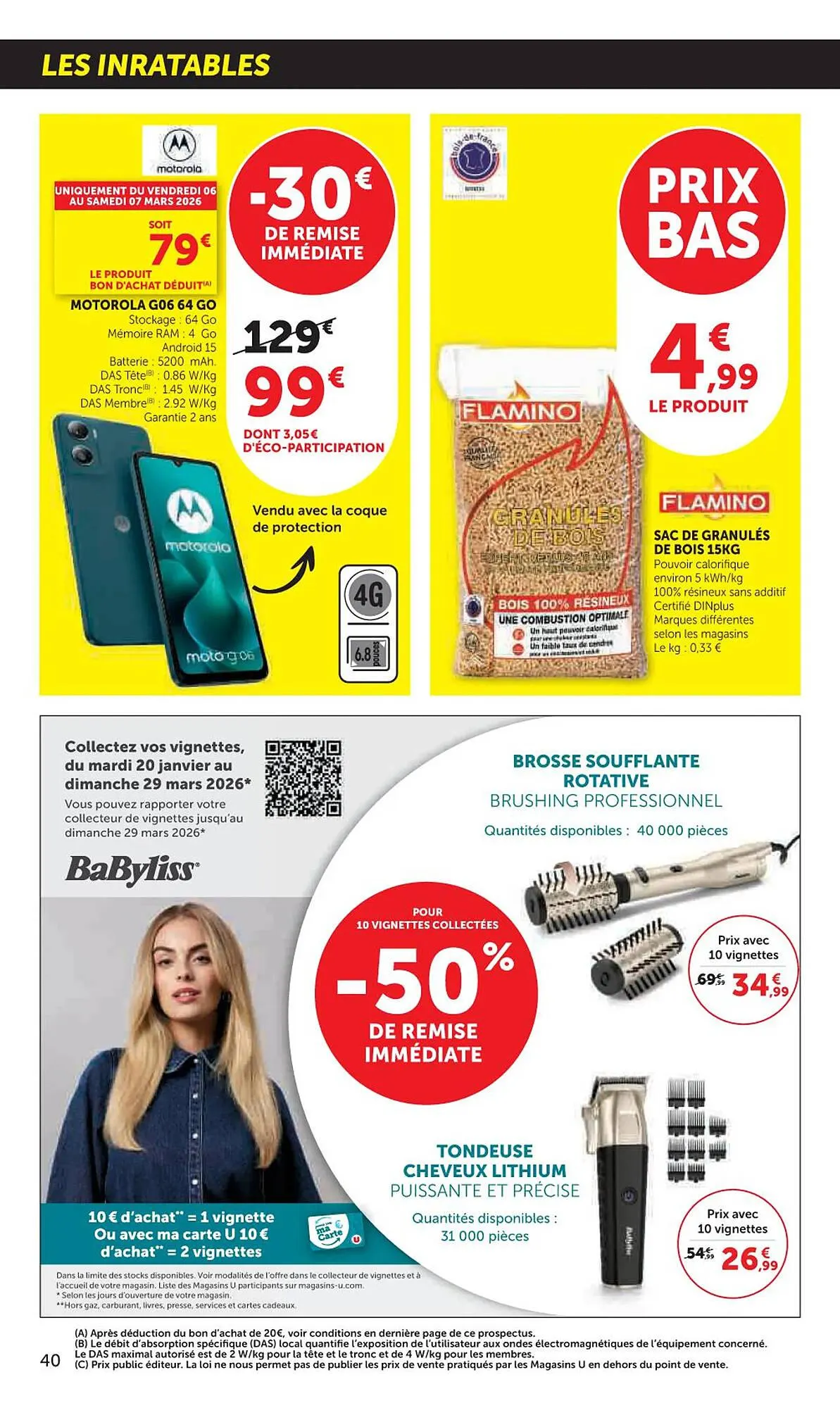 Catalogue Hyper U du 24 février au 8 mars 2026 - Catalogue page 40