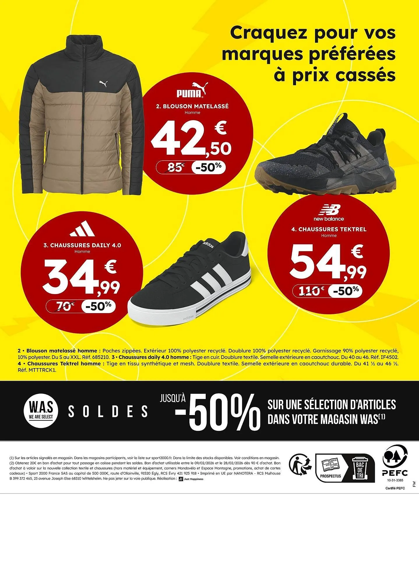 Catalogue Sport 2000 du 7 janvier au 3 février 2026 - Catalogue page 2