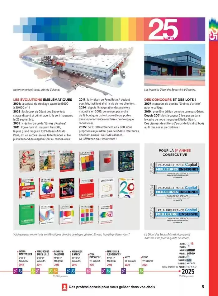 Catalogue Le Géant des Beaux-Arts du 6 janvier au 31 décembre 2025 - Catalogue page 166