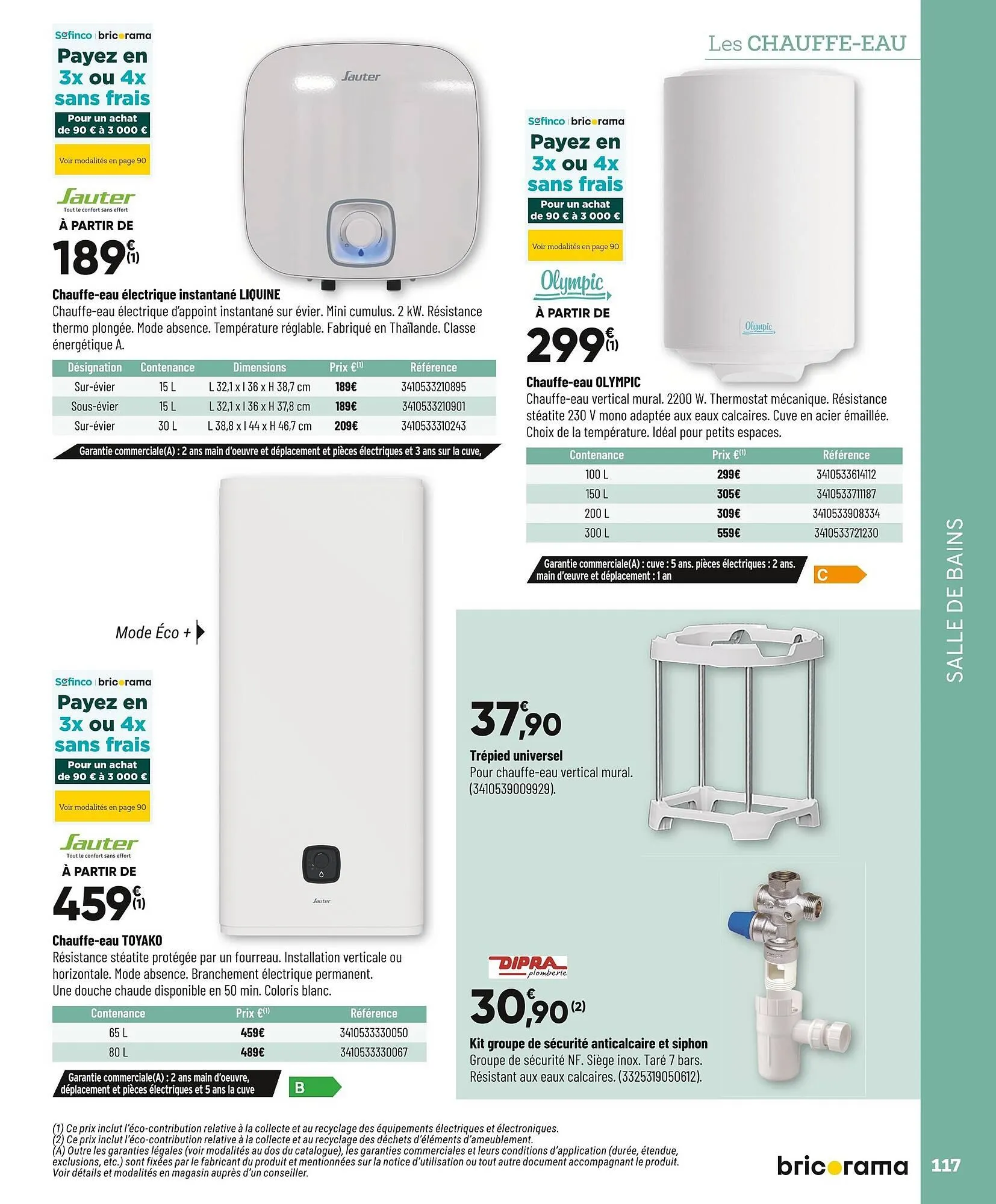 Catalogue Bricorama du 27 octobre au 7 décembre 2025 - Catalogue page 117