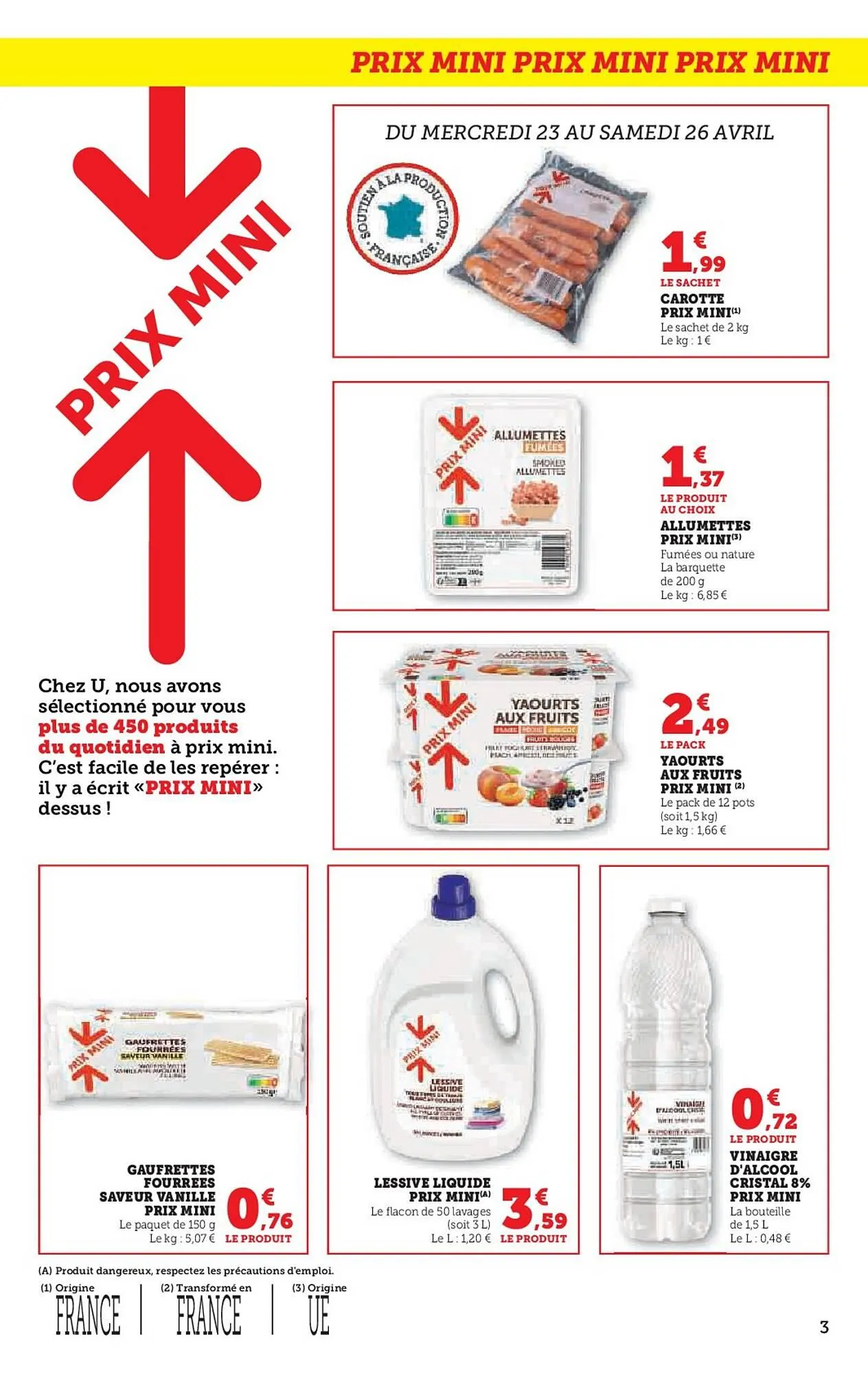Catalogue U Express du 23 avril au 4 mai 2025 - Catalogue page 3