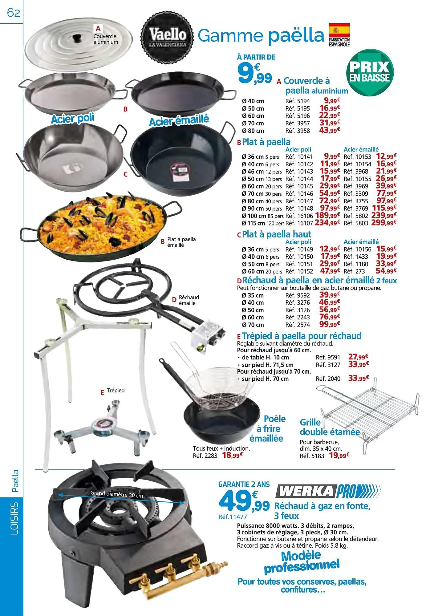 Catalogue Provence Outillage du 2 mars au 7 juin 2026 - Catalogue page 62