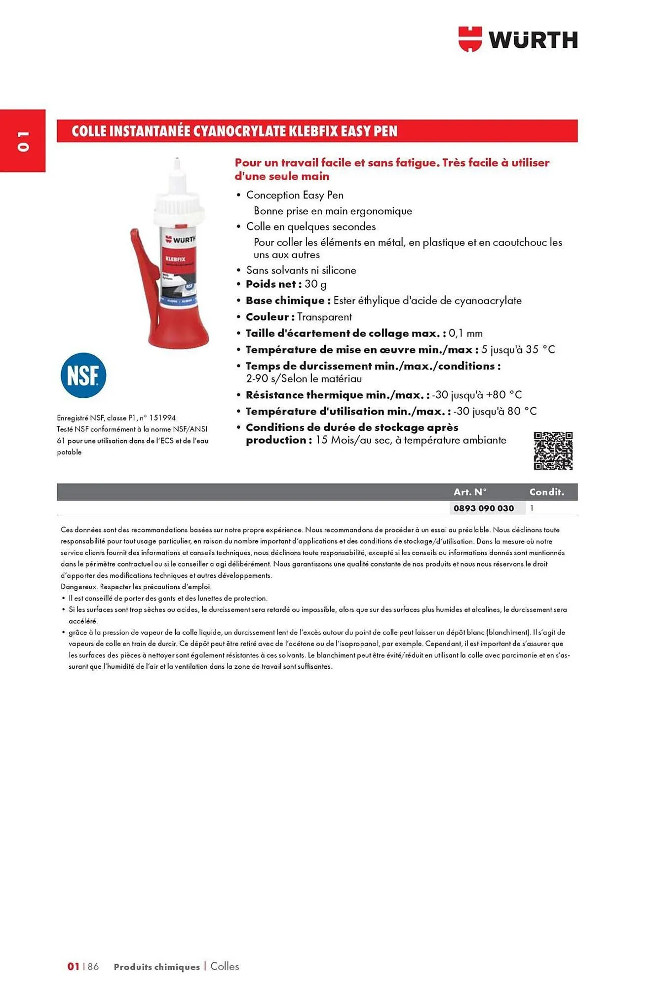 Catalogue Würth du 12 mai au 31 décembre 2025 - Catalogue page 94