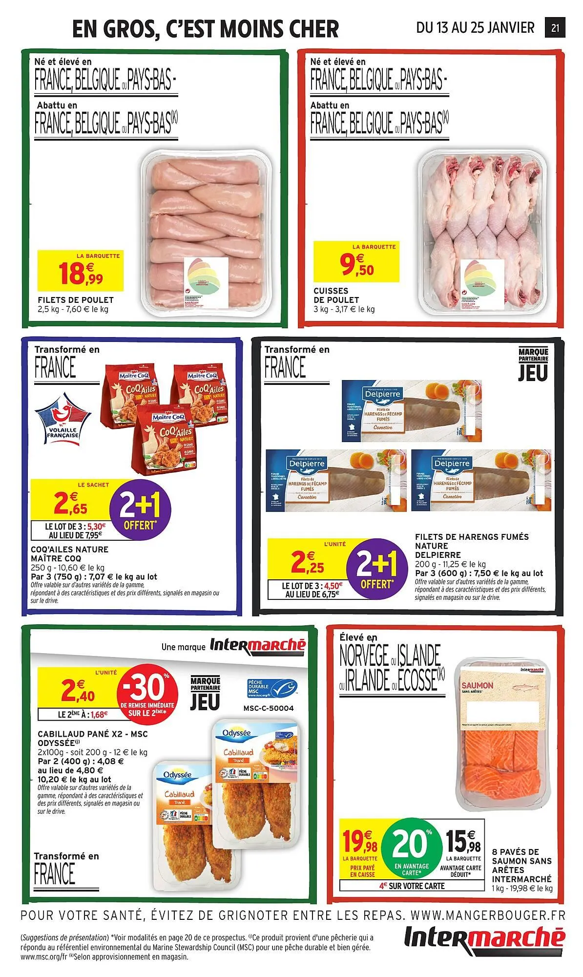 Catalogue Intermarché du 13 janvier au 25 janvier 2026 - Catalogue page 21