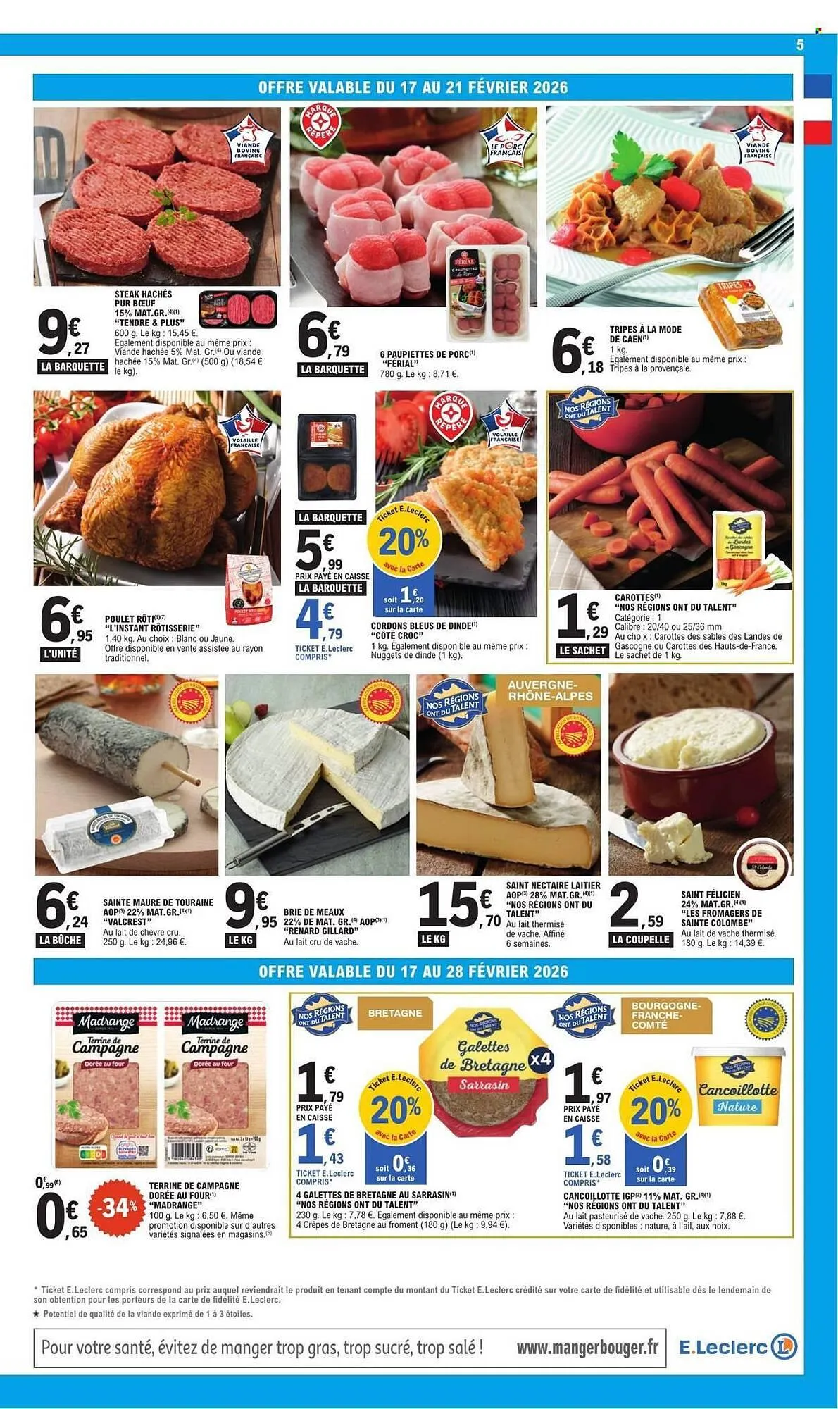 Catalogue E.Leclerc du 17 février au 28 février 2026 - Catalogue page 5