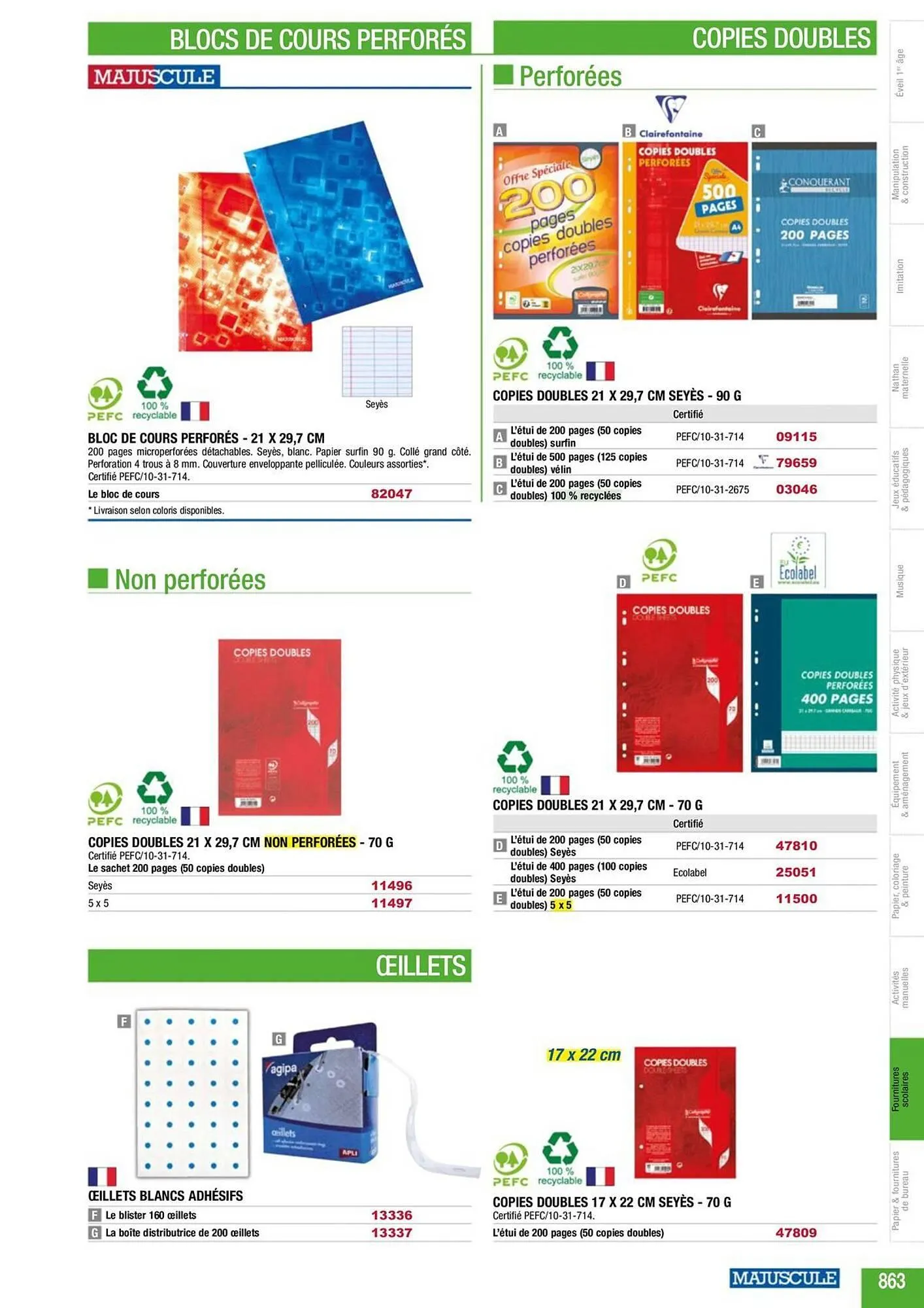 Catalogue Majuscule du 5 mars au 31 décembre 2025 - Catalogue page 887