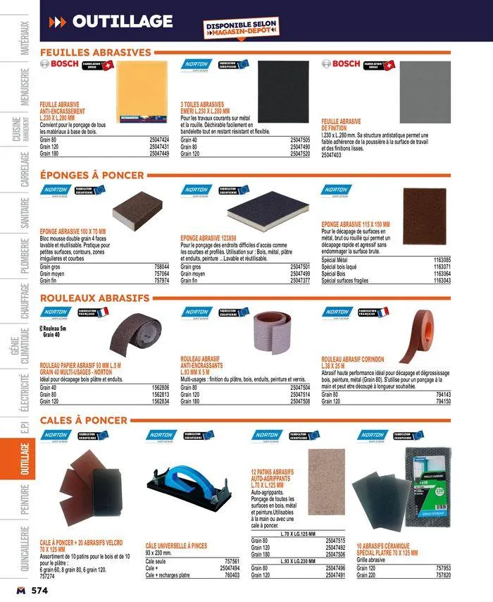 Guide produits 2024 du 15 mars au 31 décembre 2024 - Catalogue page 574