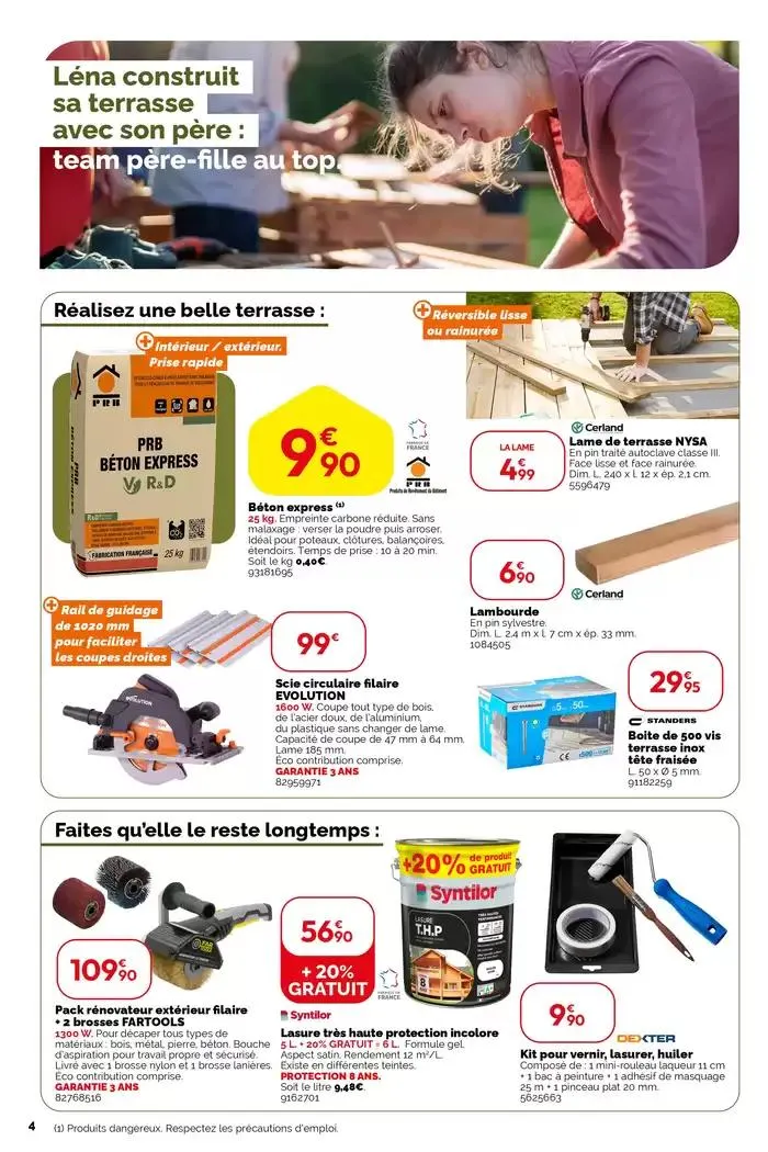 La saison du bricolage en équipe du 7 mai au 3 juin 2025 - Catalogue page 4