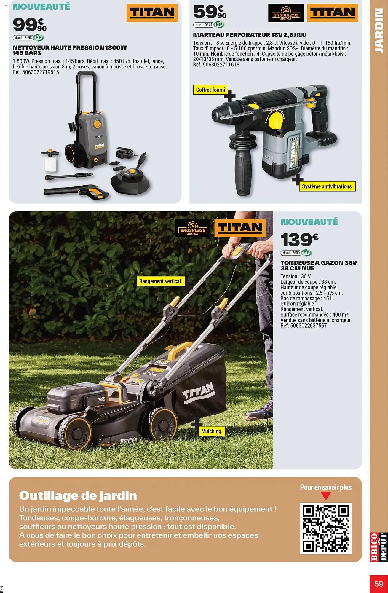 Catalogue Brico Dépôt du 25 mars au 12 juin 2026 - Catalogue page 59