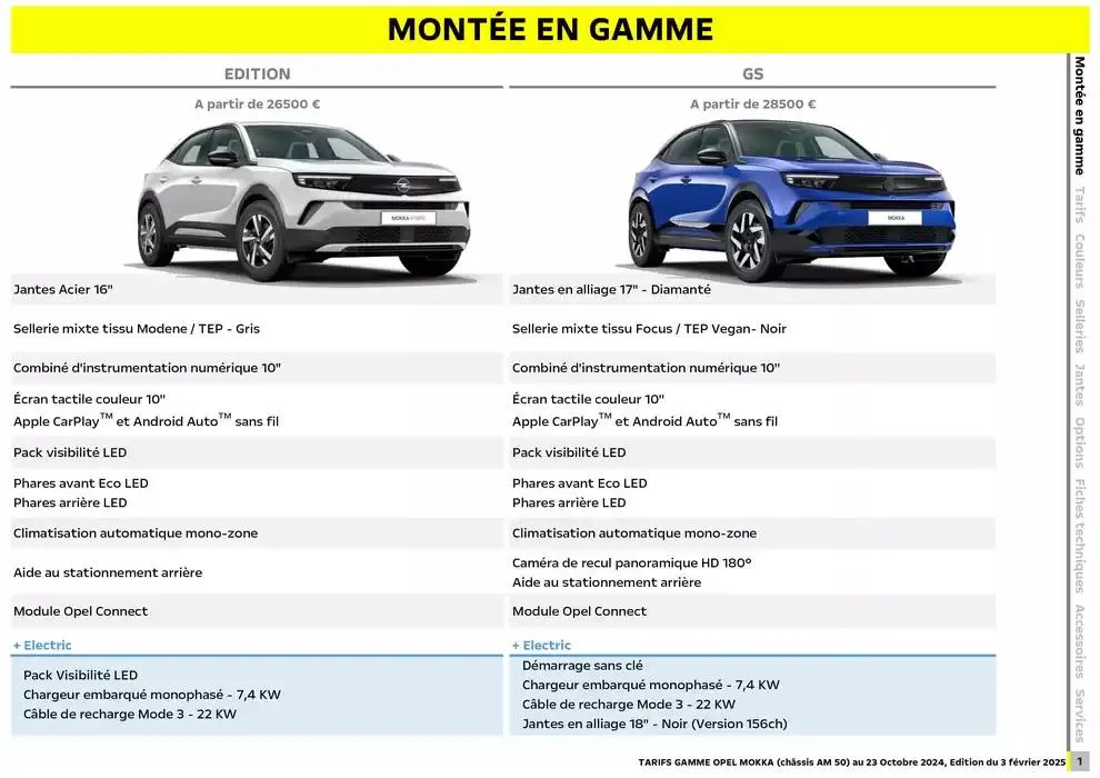 Opel Nouveau Mokka du 5 février au 5 février 2026 - Catalogue page 2