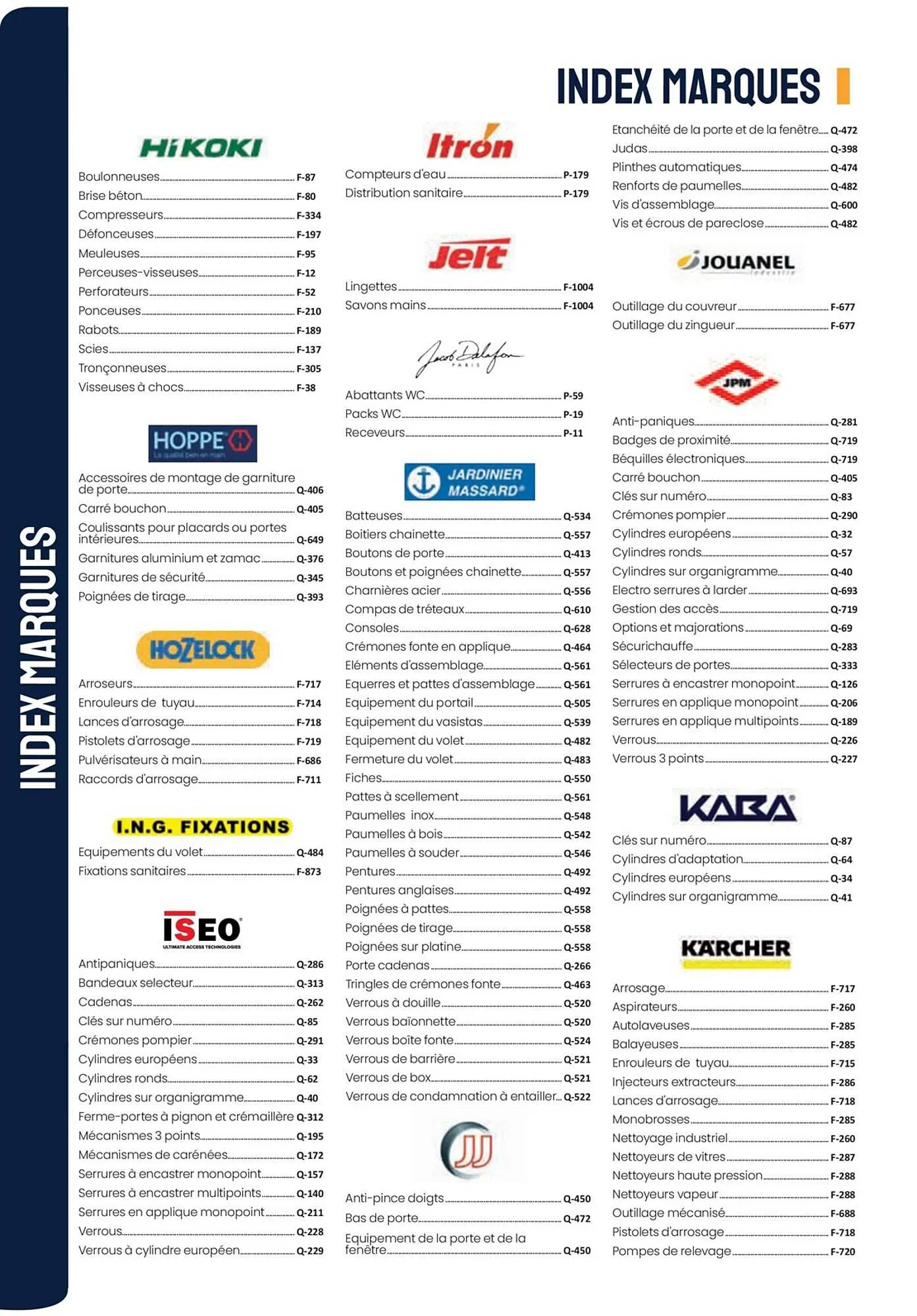 Catalogue Au Forum du Bâtiment du 4 mai au 30 septembre 2023 - Catalogue page 58