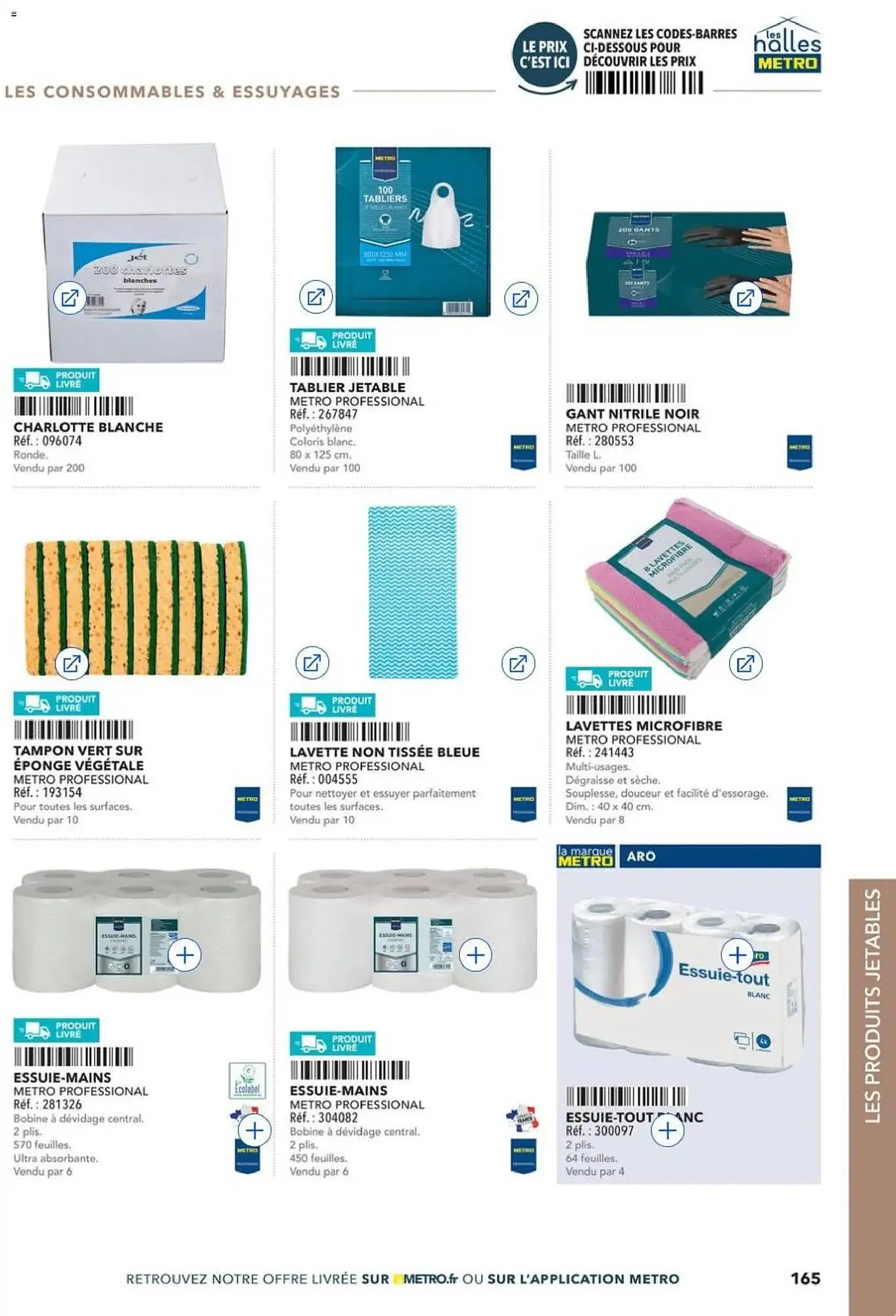 Catalogue METRO du 14 avril au 31 décembre 2026 - Catalogue page 165