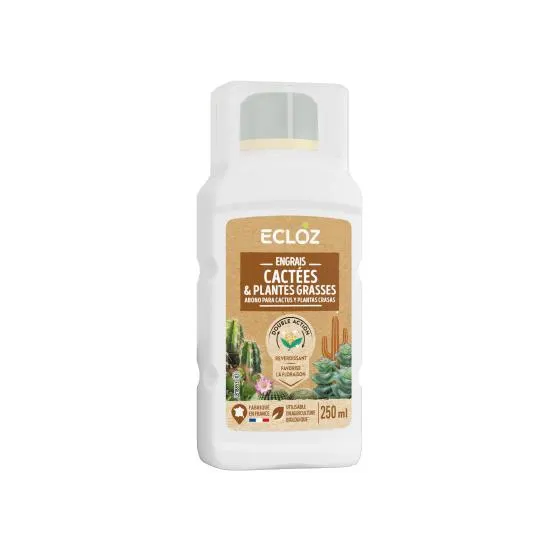 Engrais pour cactées et plantes grasses 250ml - ECLOZ