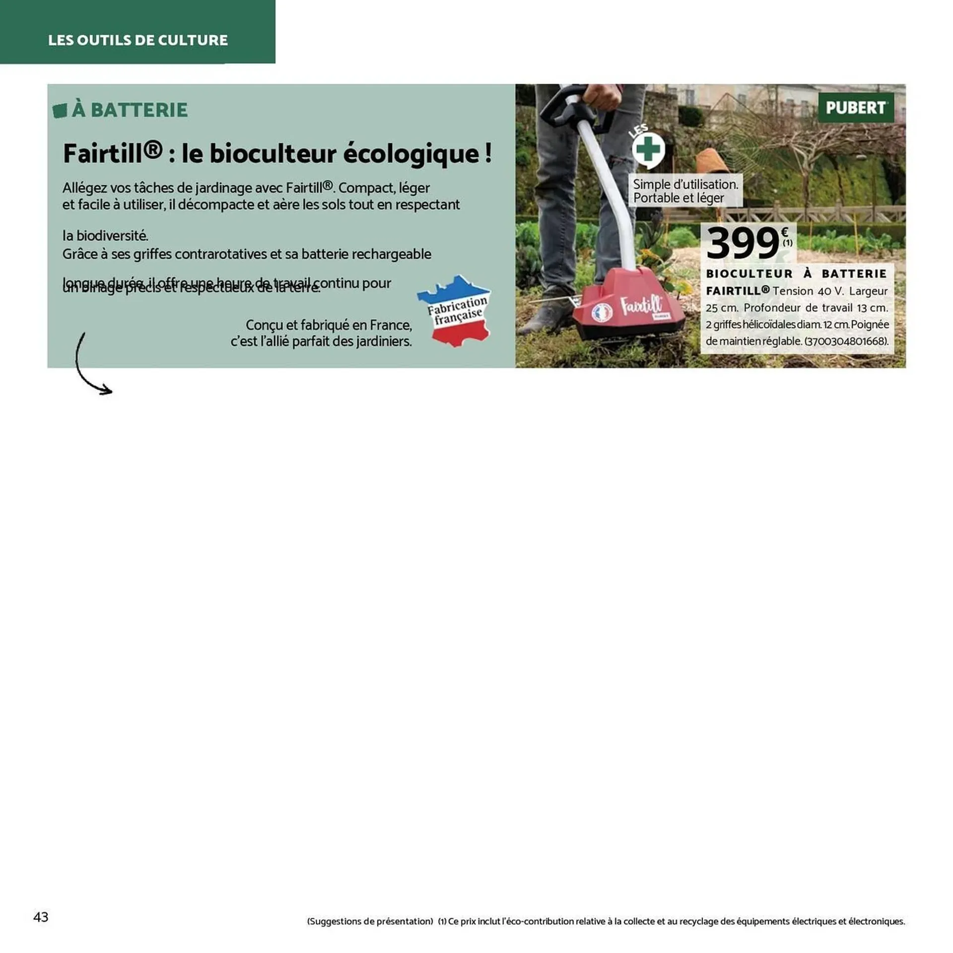 Catalogue Bricomarché du 27 février au 5 avril 2026 - Catalogue page 43