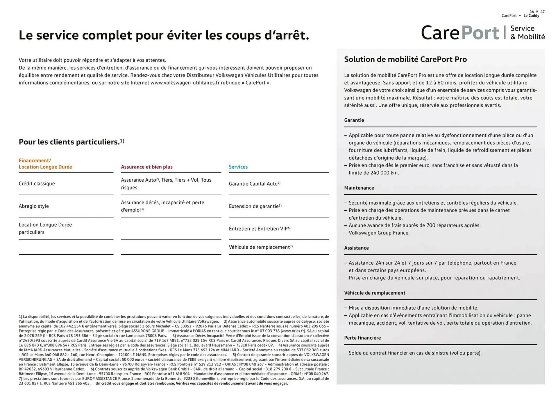 Catalogue Volkswagen du 2 octobre au 2 octobre 2026 - Catalogue page 45