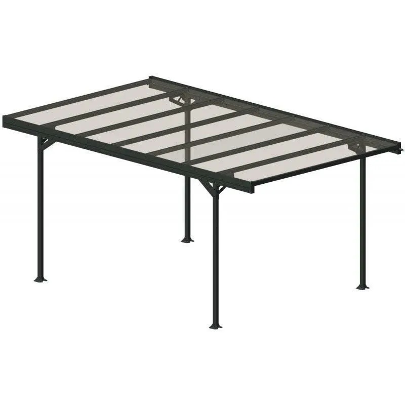 Carport Mistral 15,73 M² Anthracite