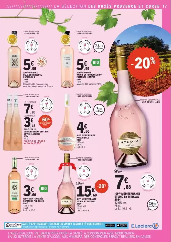 FOIRE AUX VINS DE PRINTEMPS - MIXTE du 8 avril au 19 avril 2025 - Catalogue page 17