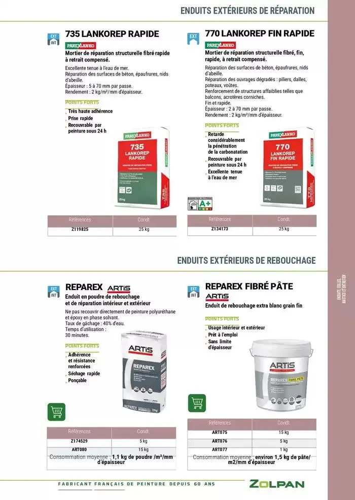 Le Guide Pro 2025 du 13 janvier au 31 décembre 2025 - Catalogue page 187