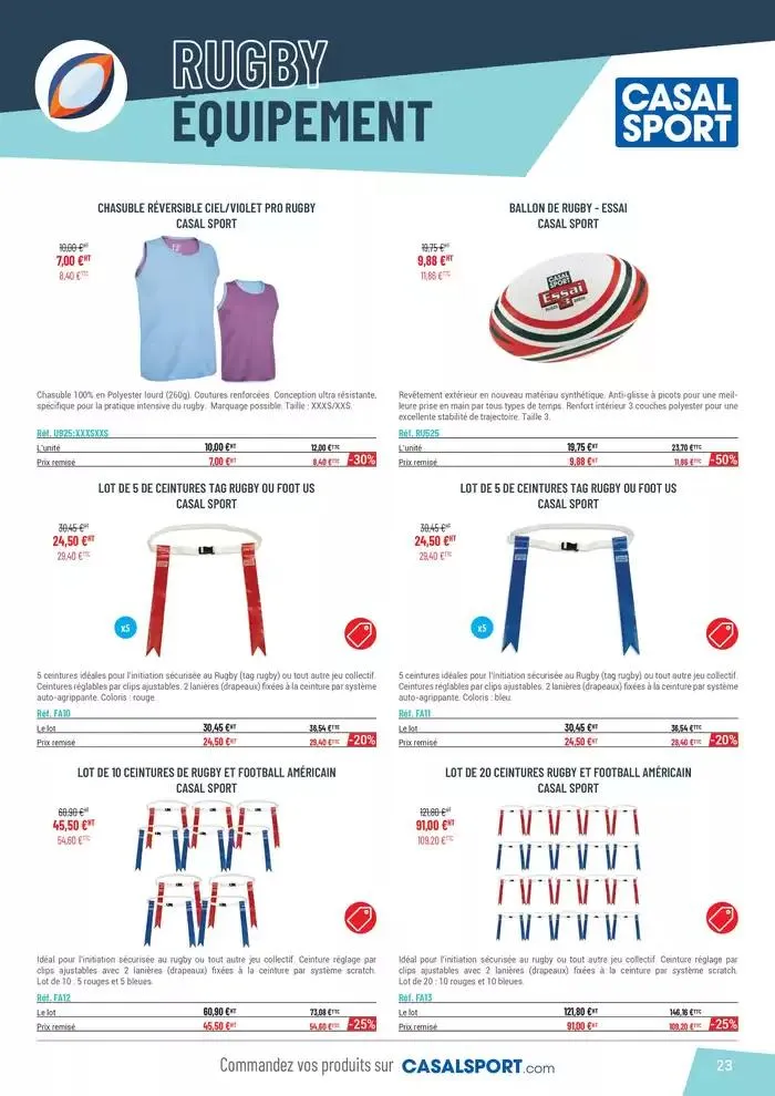 Offre promotionelle du 30 avril au 31 décembre 2025 - Catalogue page 23