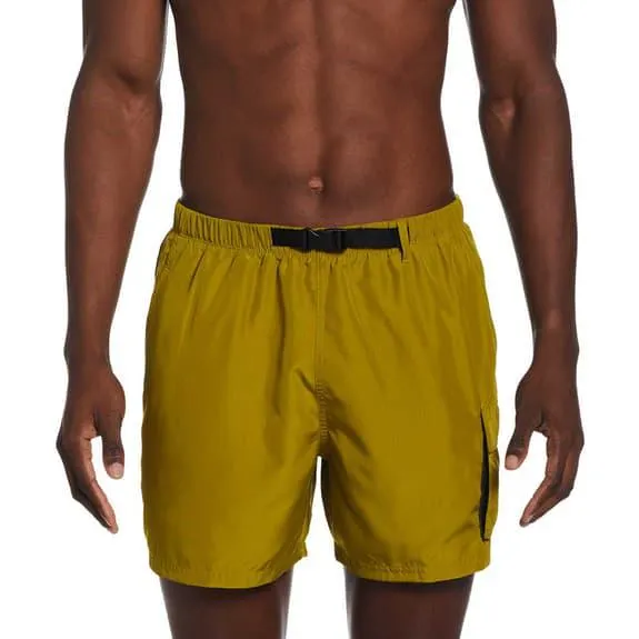 Maillot de bain Nike Swim Volley Belt 5" jaune