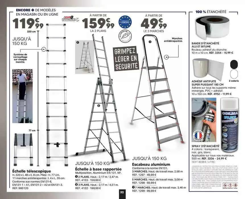 PRINTEMPS/ÉTÉ 2025 du 1 mars au 30 septembre 2025 - Catalogue page 32