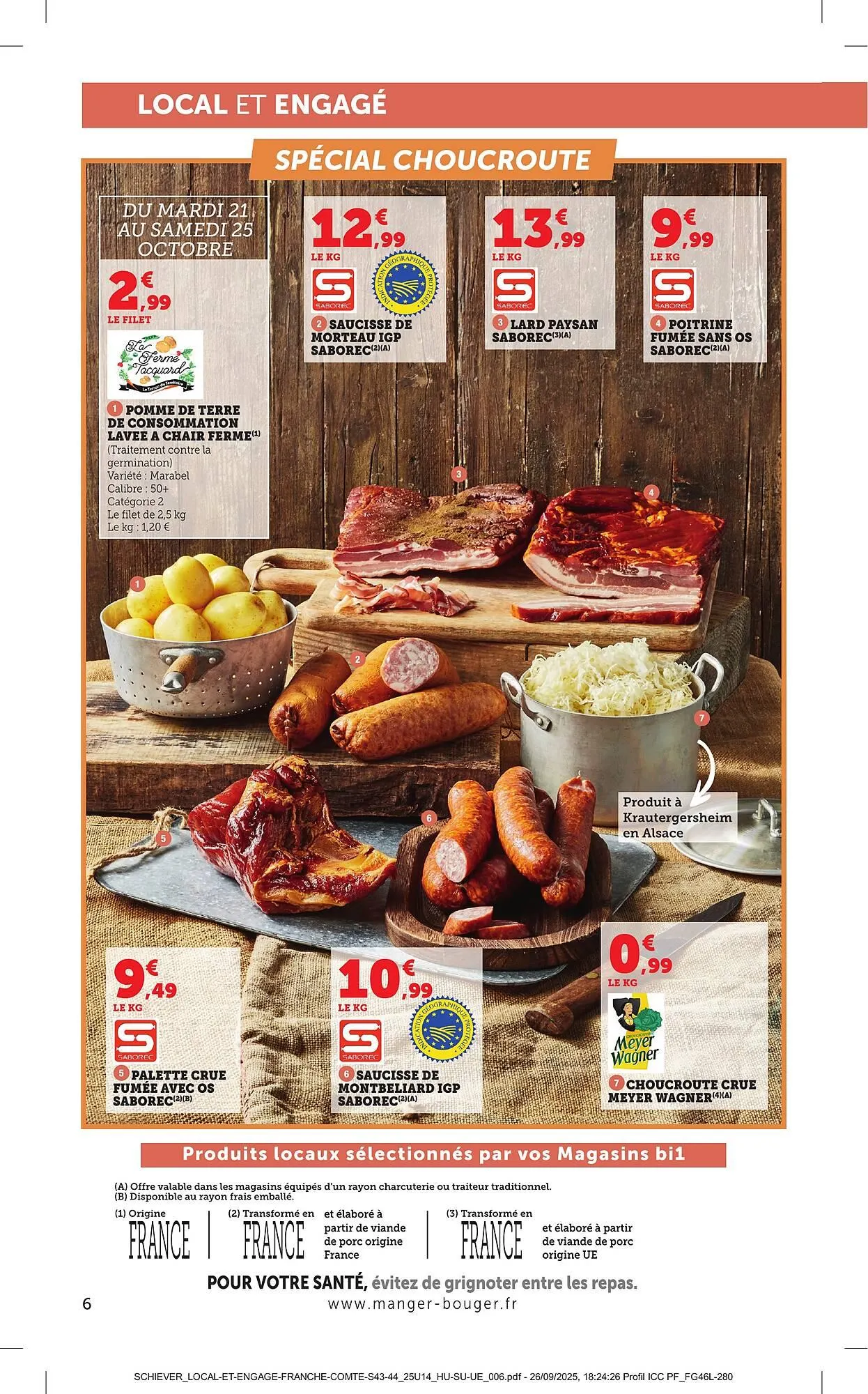 Catalogue Bi1 du 21 octobre au 2 novembre 2025 - Catalogue page 6