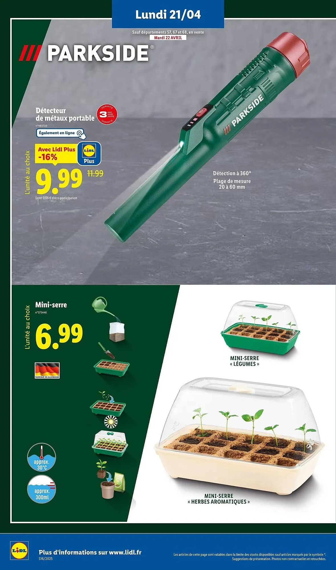 Catalogue Lidl du 17 avril au 21 avril 2025 - Catalogue page 36