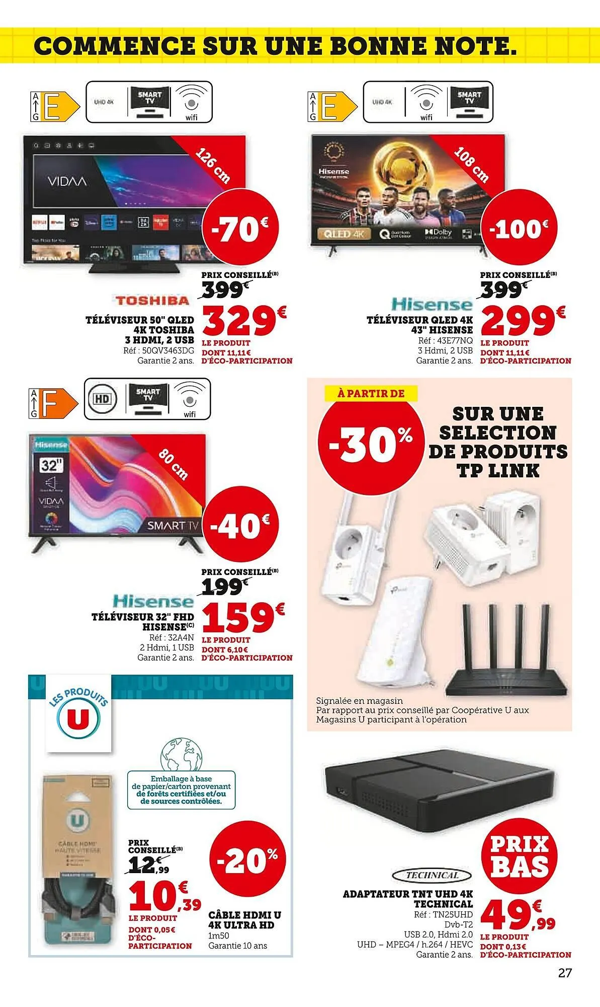 Catalogue Super U du 19 août au 7 septembre 2025 - Catalogue page 27